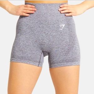 NWT Gymshark vital seamless shorts, grey, small